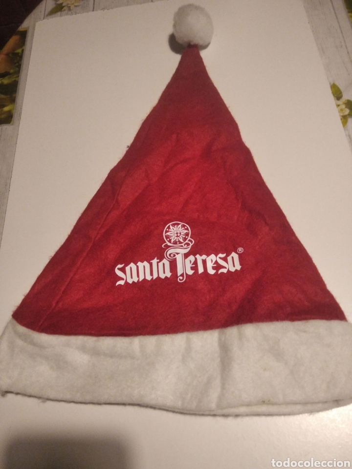 Vintage: Gorro navide&ntilde;o Santa Teresa - Foto 1