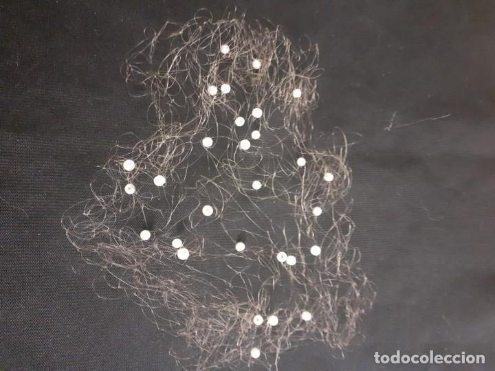 Vintage: Redecilla moteada de peque&ntilde;as perlas - Foto 2