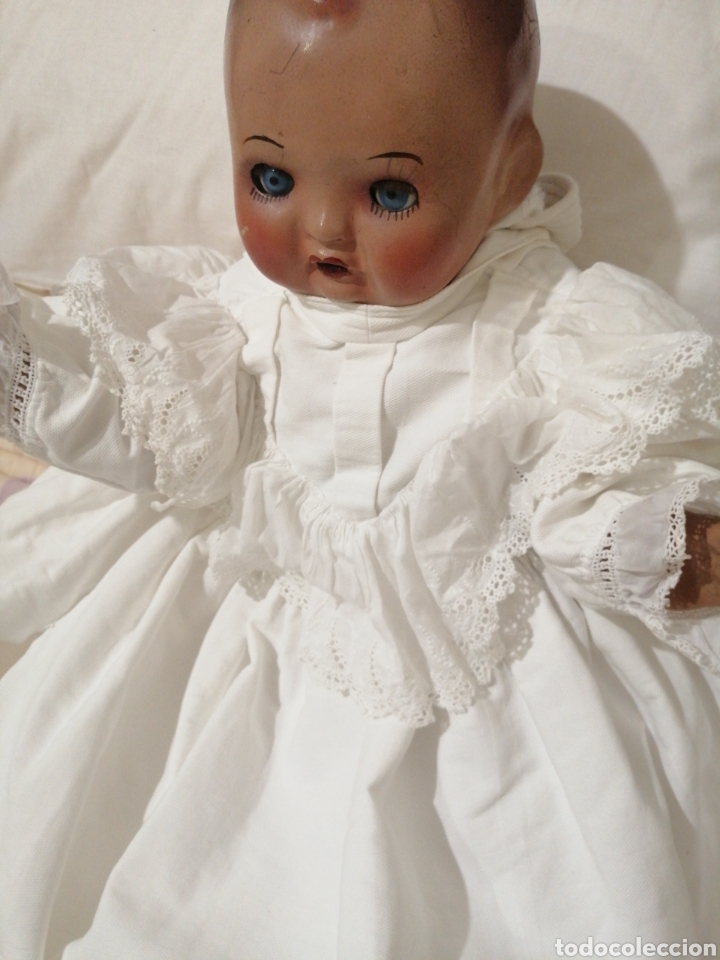 Vintage: Vestido antiguo para mu&ntilde;ecos - Foto 4