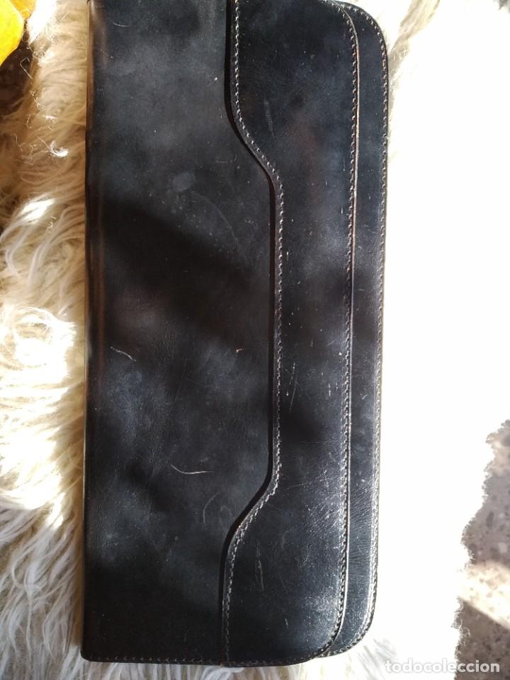 Vintage: Gran cartera de mano de CUERO. - Foto 1