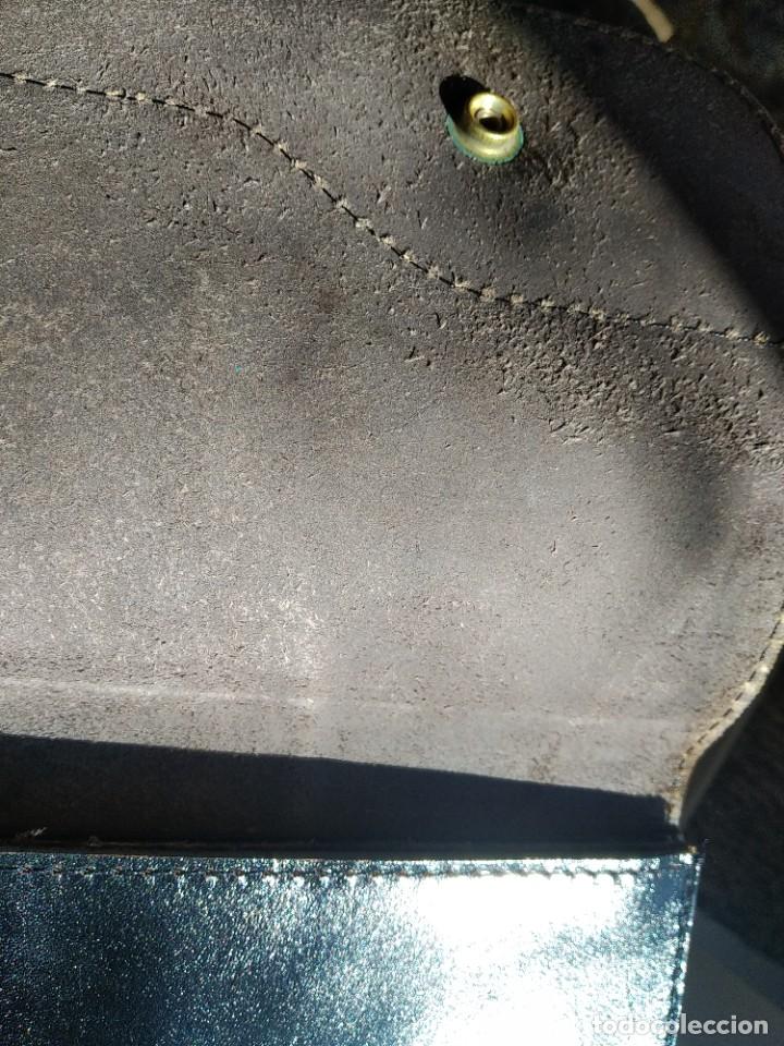 Vintage: Gran cartera de mano de CUERO. - Foto 6