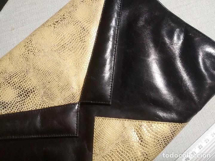 Vintage: Bolso de piel . - Foto 5