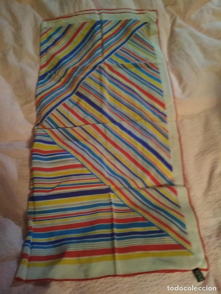 Vintage: Panuelo Original. d.raffaello silk scarf. - Foto 4
