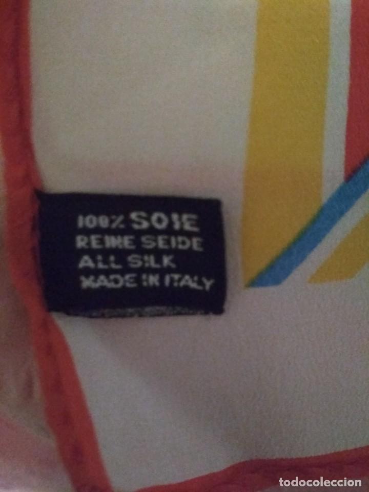 Vintage: Panuelo Original. d.raffaello silk scarf. - Foto 5