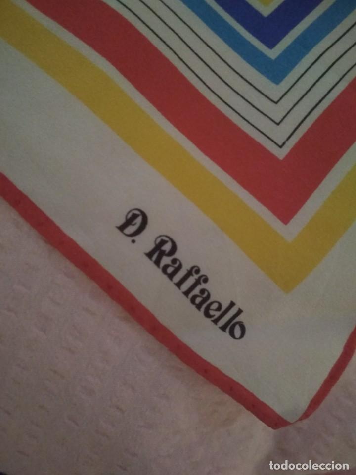 Vintage: Panuelo Original. d.raffaello silk scarf. - Foto 6