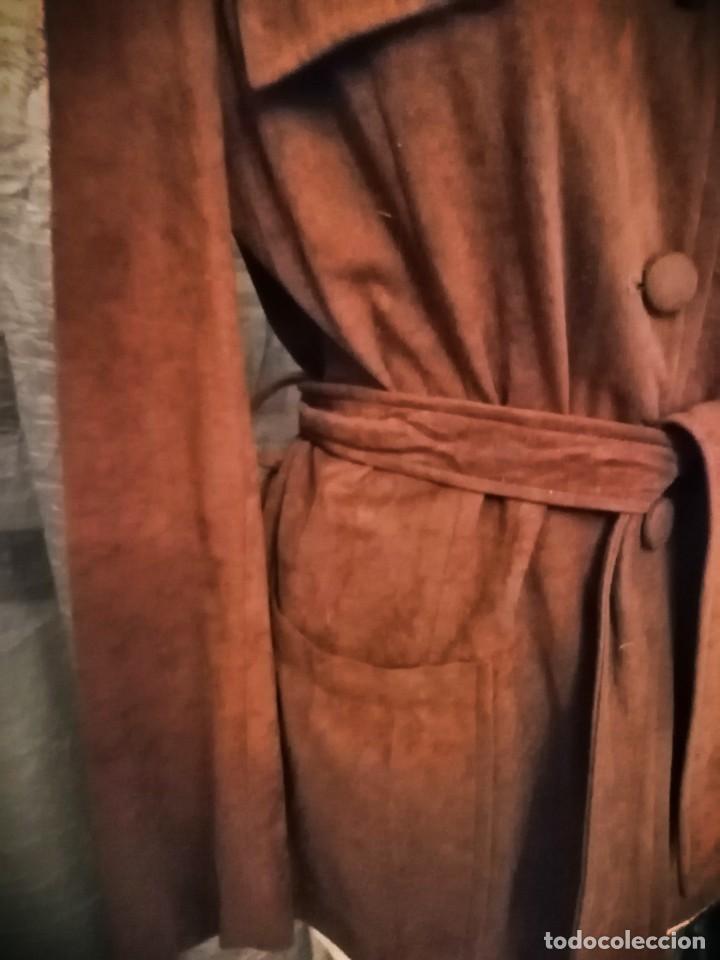 Vintage: Chaqueta de antelina - Foto 4