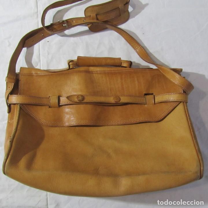 Vintage: Cartera de cuero muy poco uso - Foto 1