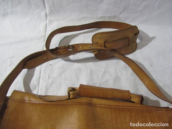 Vintage: Cartera de cuero muy poco uso - Foto 5