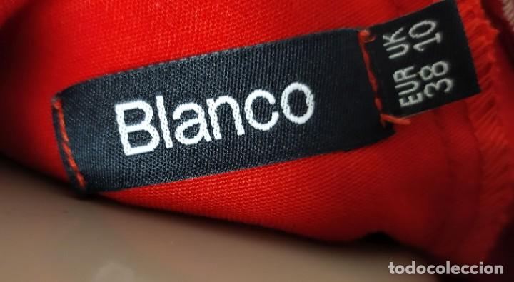 Vintage: Vestido rojo de blanco talla M - Foto 2
