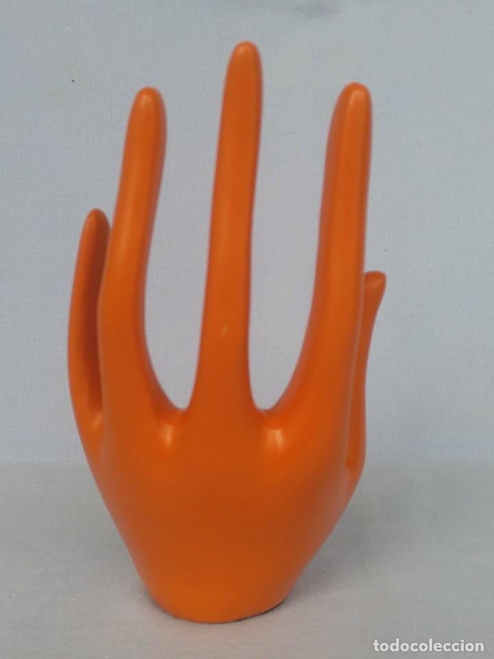 Vintage: MANO EXPOSITOR DE ANILLOS ANILLERO - Foto 3