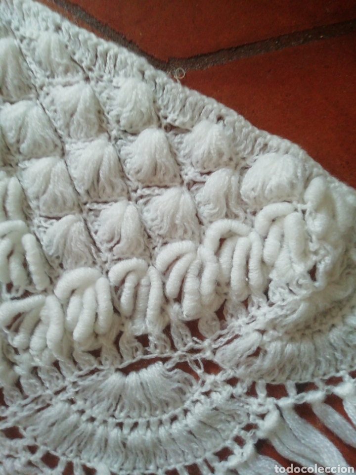 Vintage: Mant&oacute;n de ganchillo - Foto 5