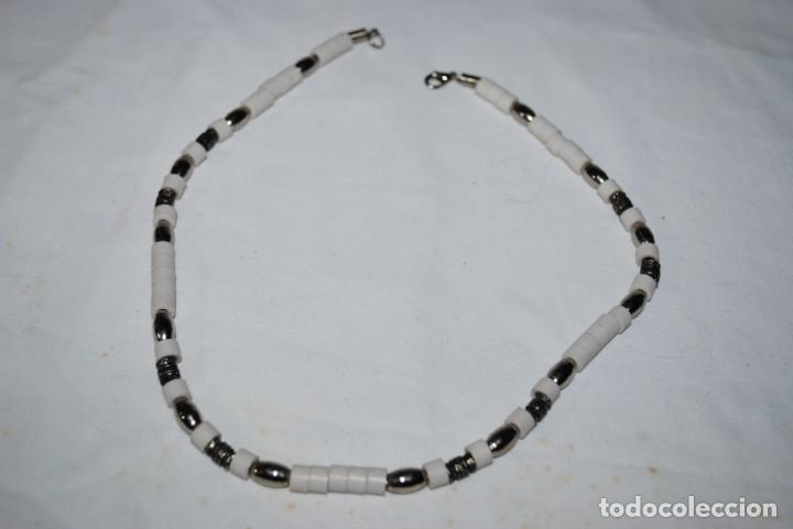 Vintage: GARGANTILLA MODERNA DE ACERO INOXIDABLE - Foto 1