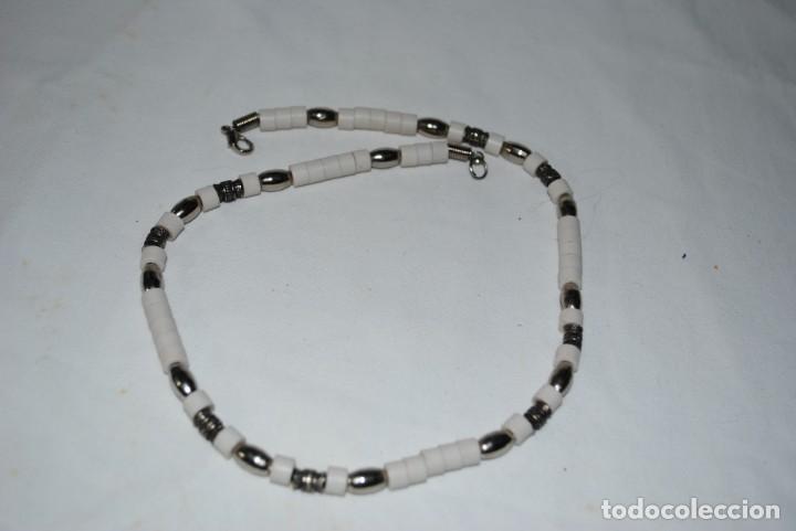 Vintage: GARGANTILLA MODERNA DE ACERO INOXIDABLE - Foto 2