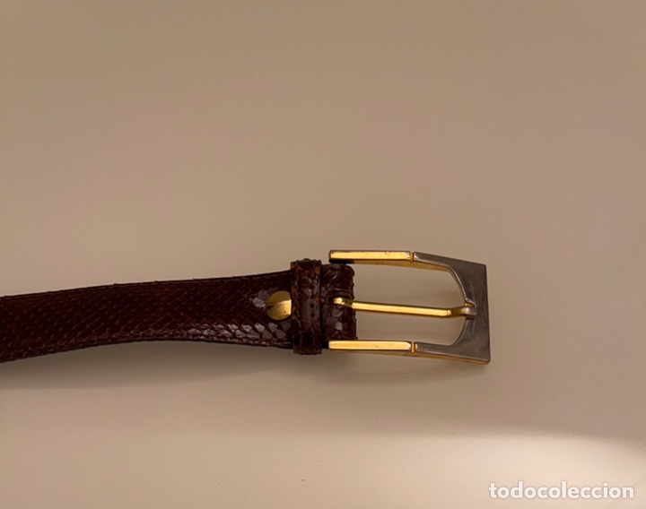 Vintage: Cinturon de piel de serpiente vintage - Foto 3