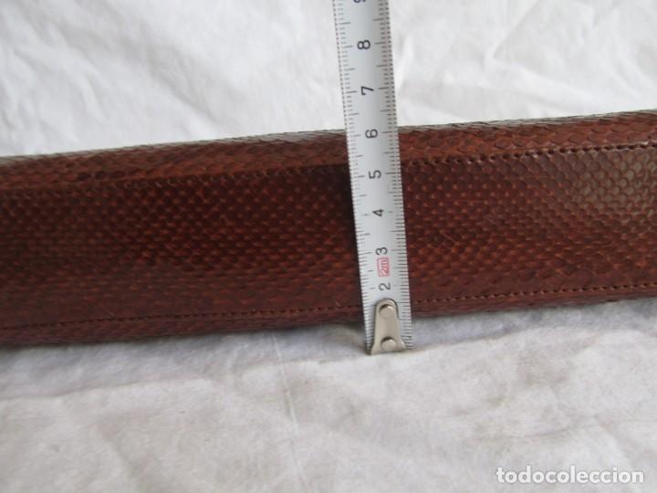 Vintage: Bolso de aut&eacute;ntica piel de serpiente - Foto 10
