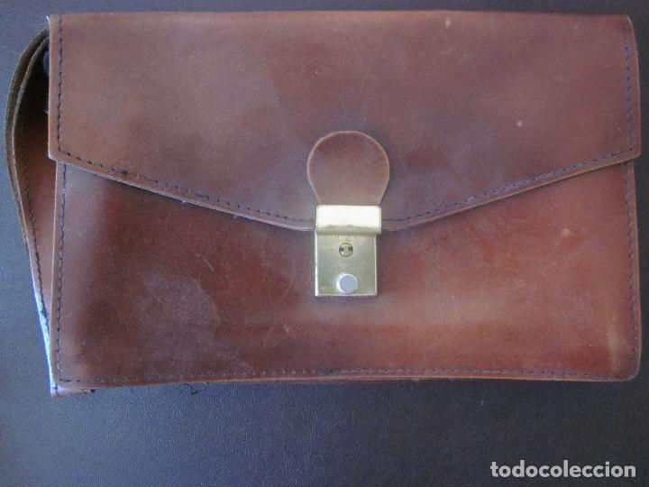 Vintage: CARTERA DE PIEL A&Ntilde;OS 70 - Foto 1