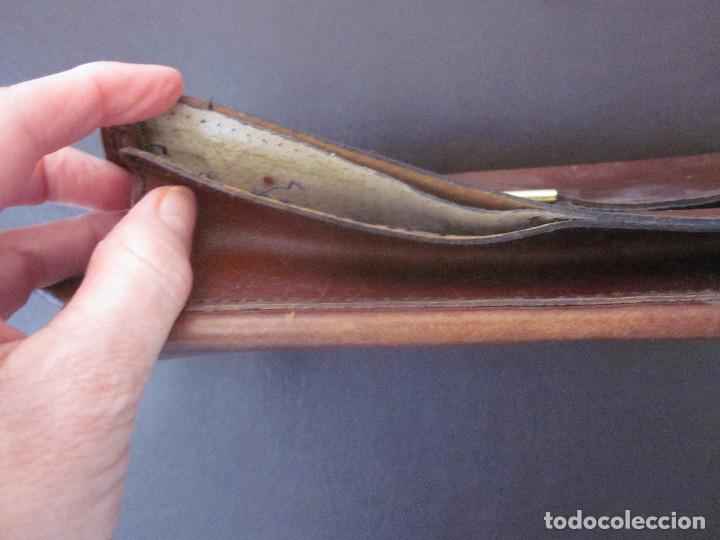 Vintage: CARTERA DE PIEL A&Ntilde;OS 70 - Foto 7