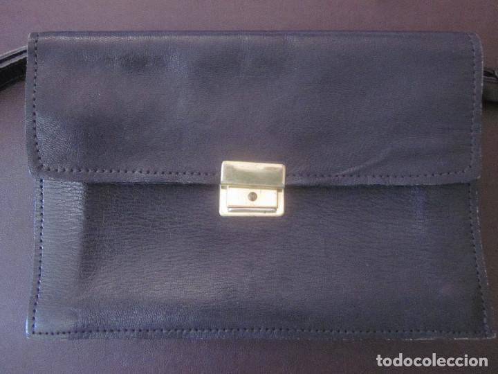 Vintage: CARTERA DE PIEL A&Ntilde;OS 70 - Foto 1