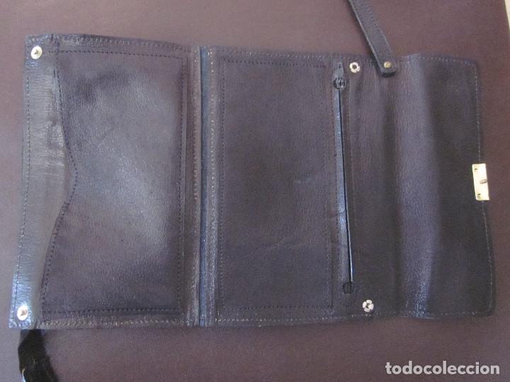 Vintage: CARTERA DE PIEL A&Ntilde;OS 70 - Foto 5