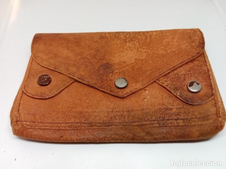 Vintage: MONEDERO GRANDE PIEL - Foto 1