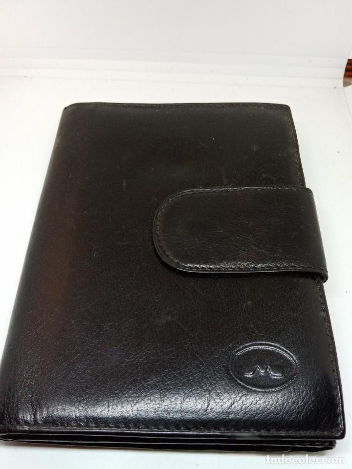 Vintage: BILLETERA PIEL GRANDE - Foto 1