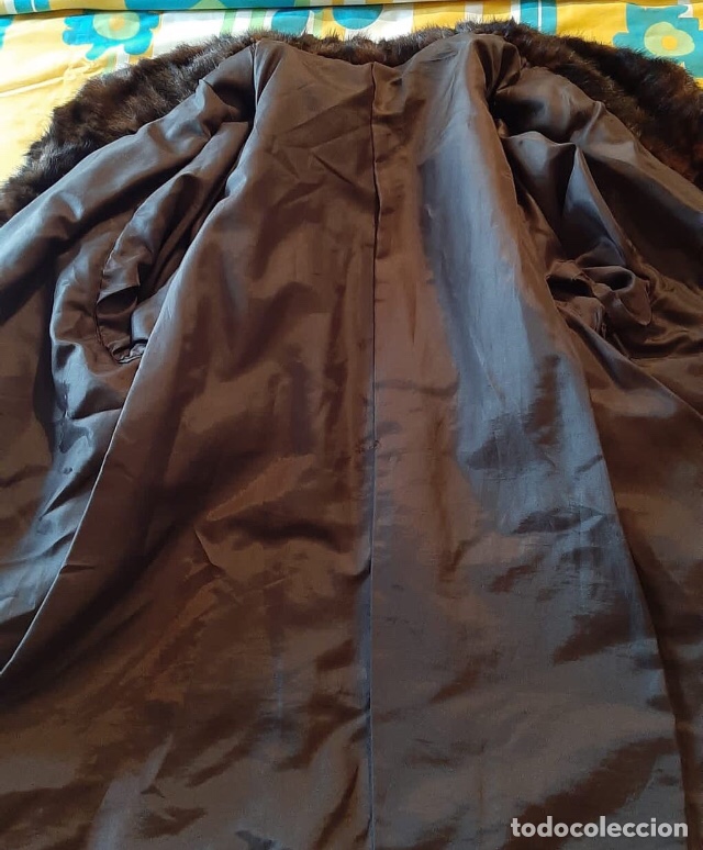 Vintage: Abrigo chaquet&oacute;n retales de vison - Foto 7