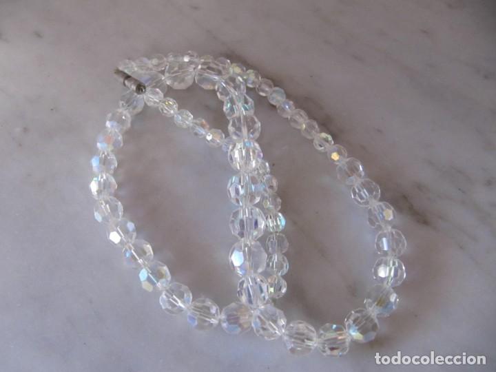 Vintage: collar vintage de cristal checo - Foto 1