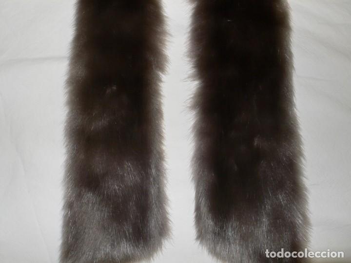 Vintage: CUELLO PIEL TONOS GRISES - Foto 2