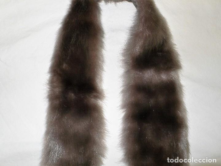 Vintage: CUELLO PIEL TONOS GRISES - Foto 3
