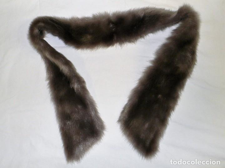 Vintage: CUELLO PIEL TONOS GRISES - Foto 4