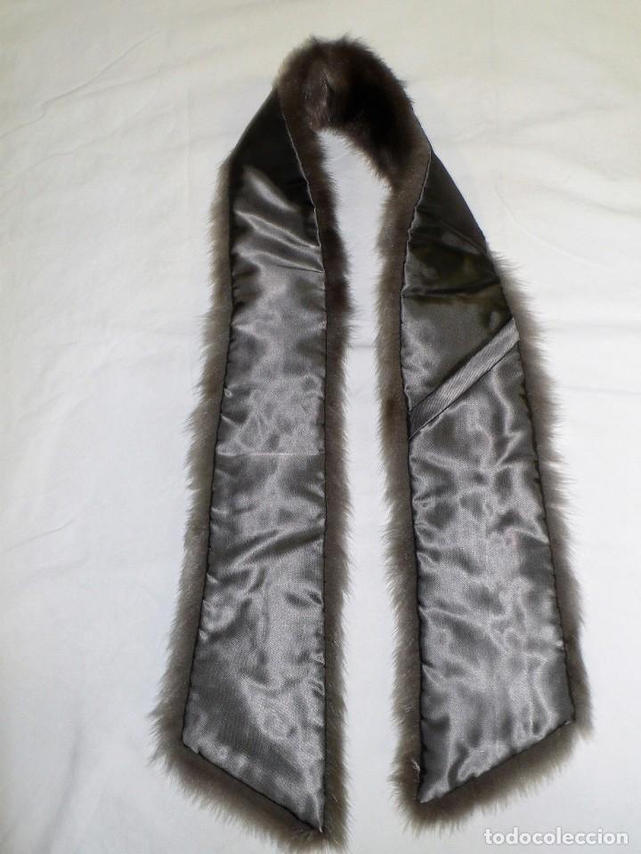 Vintage: CUELLO PIEL TONOS GRISES - Foto 5