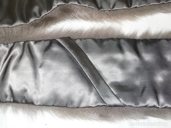 Vintage: CUELLO PIEL TONOS GRISES - Foto 6