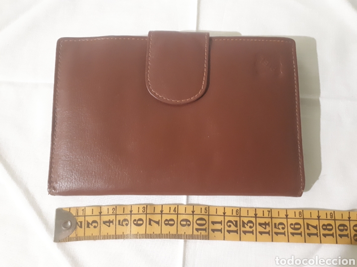 Vintage: Billetera cartera de piel vintage - Foto 2