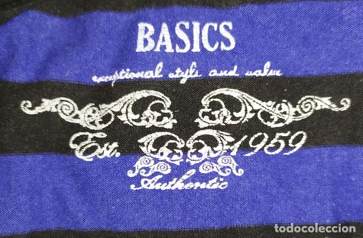 Vintage: JERSEY AZUL NEGRO BASIC 1959 MANGA LARGA L - Foto 2