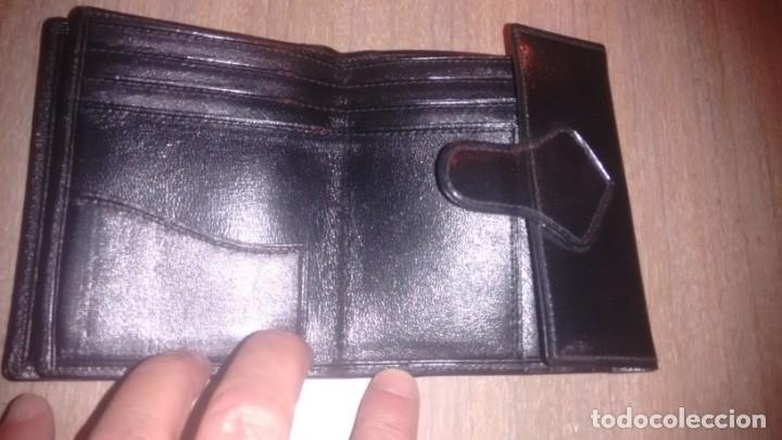 Vintage: BILLETERA DE HOMBRE - CUERO - NUEVA - - Foto 3