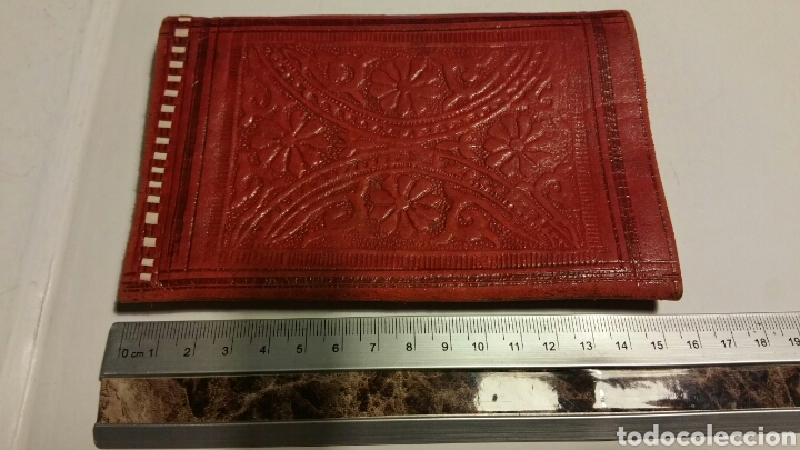 Vintage: Cartera vintage de piel moruna. - Foto 4