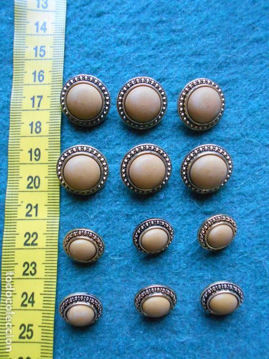 Vintage: Lote botones antiguos de modista - Foto 1