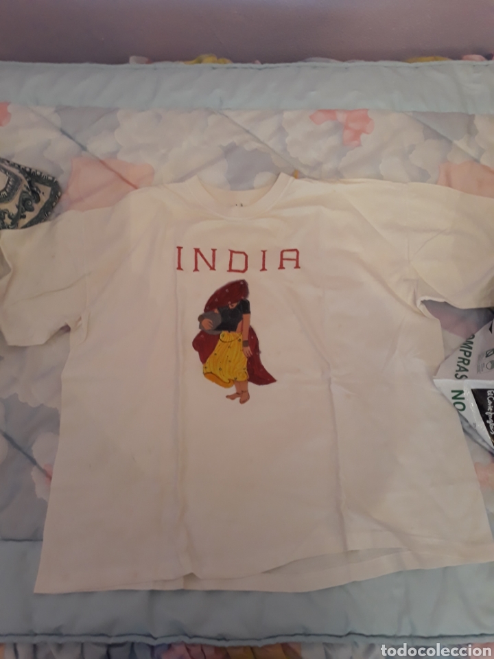 Vintage: Camiseta de la India Talla L - Foto 1