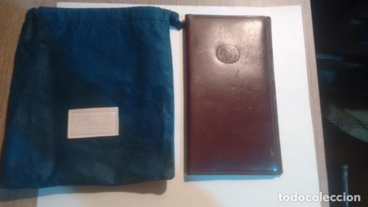 Vintage: BILLETERA Y TARJETERO DE CUERO - Foto 1