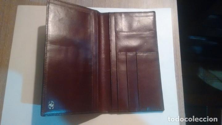 Vintage: BILLETERA Y TARJETERO DE CUERO - Foto 2