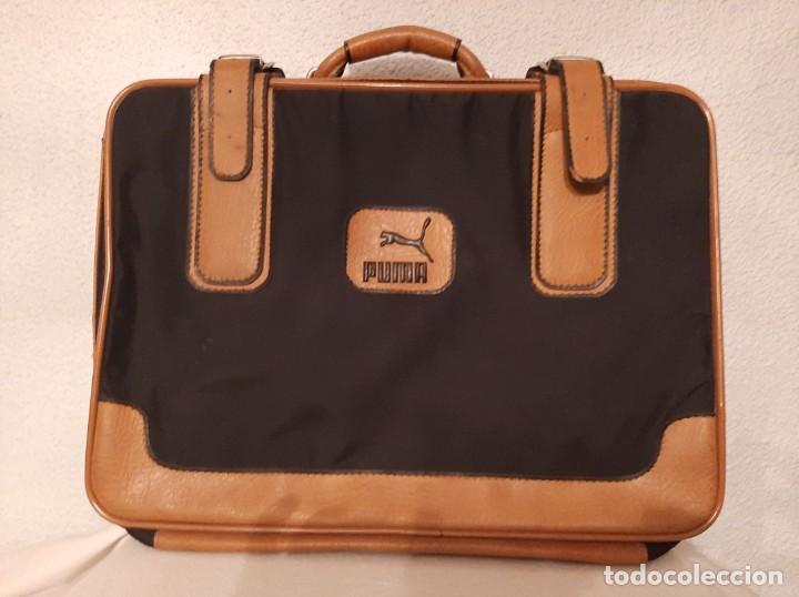 maleta vintage años marca deportiva puma - Comprar Vintage de Segunda Mano en todocoleccion - 234057370