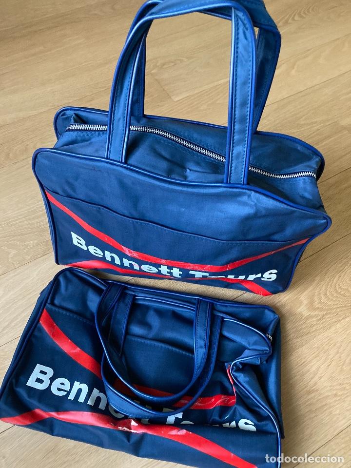 Vintage: Dos bolsas de viajes BENNET TOURS, NUEVAS. - Foto 1
