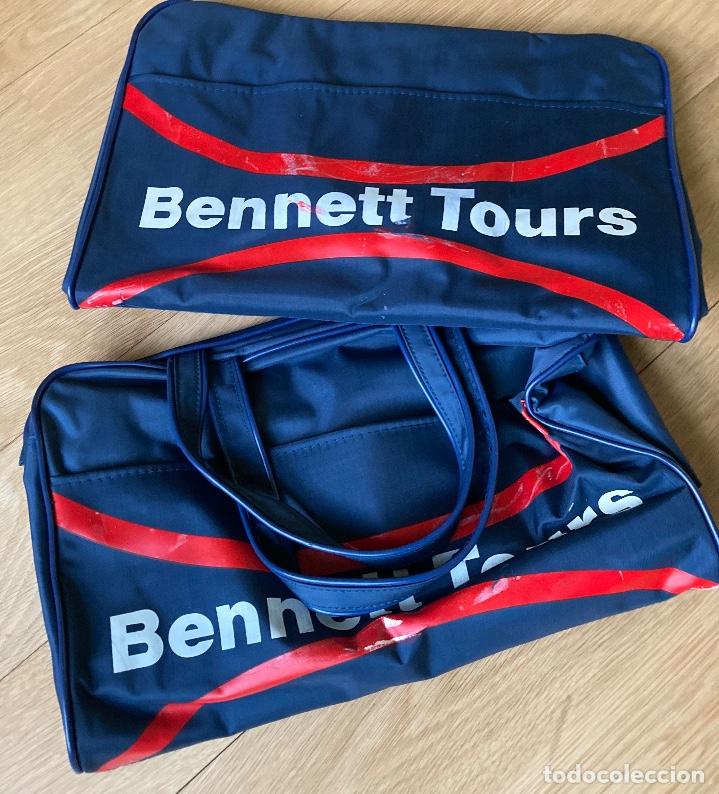 Vintage: Dos bolsas de viajes BENNET TOURS, NUEVAS. - Foto 3