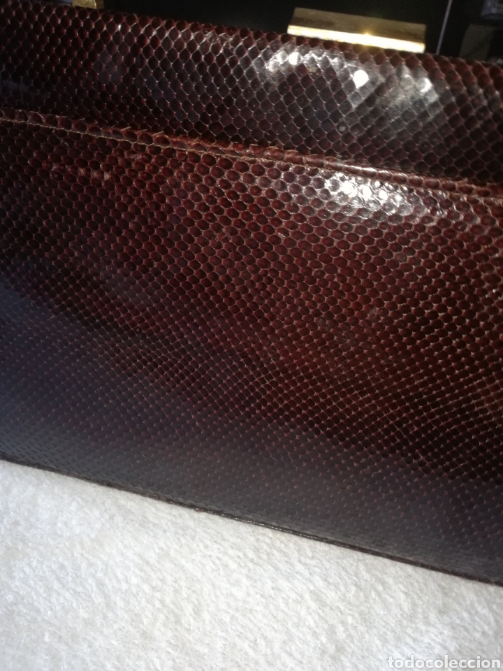 Vintage: Bolso vintage de piel de serpiente - Foto 2