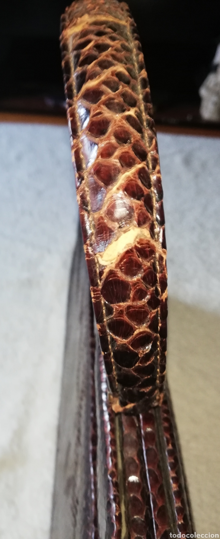 Vintage: Bolso vintage de piel de serpiente - Foto 6