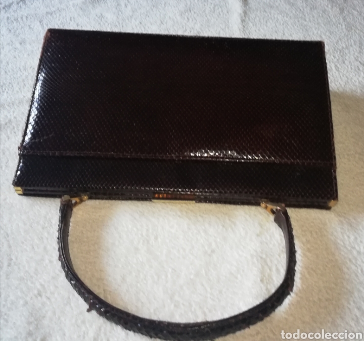 Vintage: Bolso vintage de piel de serpiente - Foto 10
