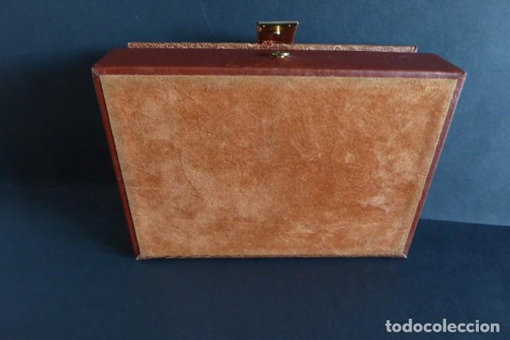 Vintage: JOYERO DE PIEL - PERFECTO ESTADO - Foto 4