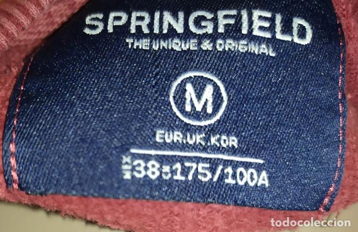 Vintage: Sudadera Springfield Granate Talla M - Foto 2