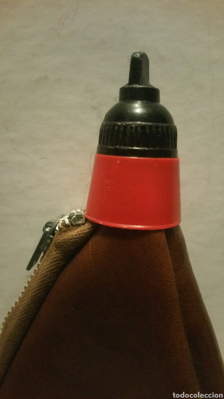 Vintage: Monedero antiguo, bota de vino. - Foto 2