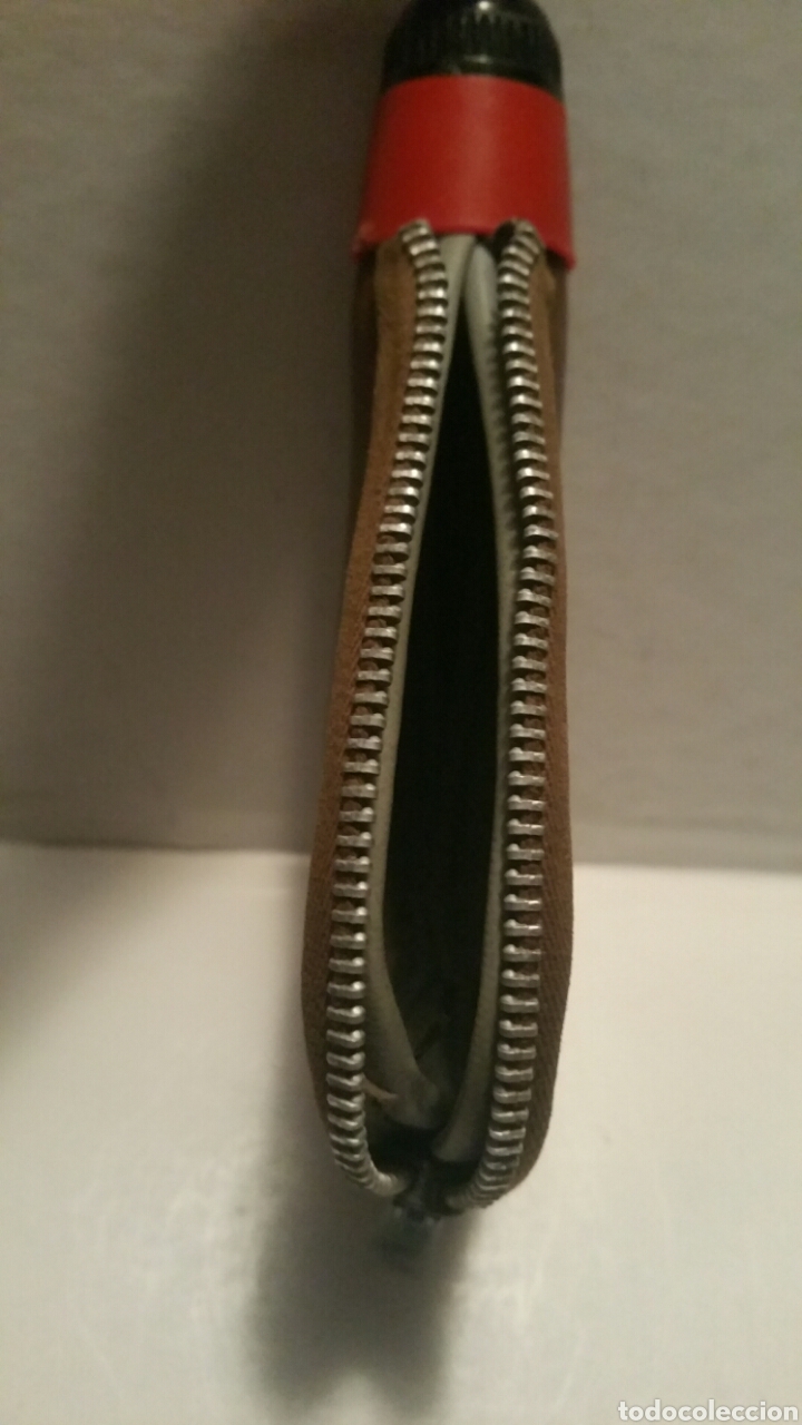 Vintage: Monedero antiguo, bota de vino. - Foto 4